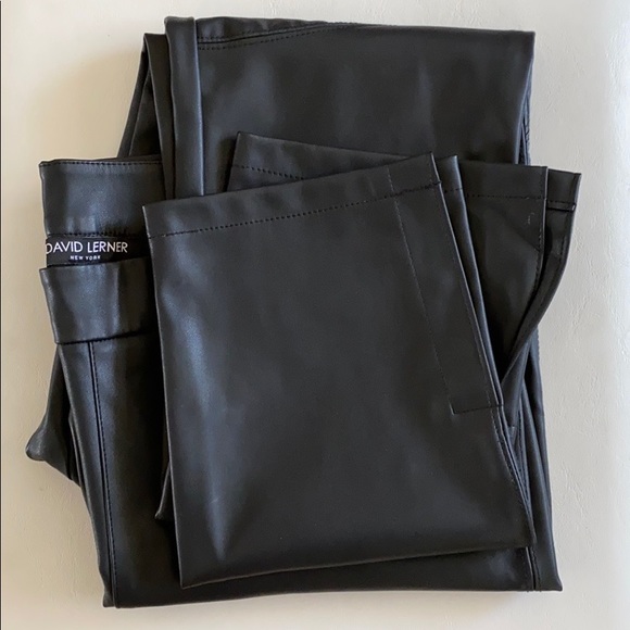 David Lerner New York black Vegan Leather Legging - Picture 6 of 6